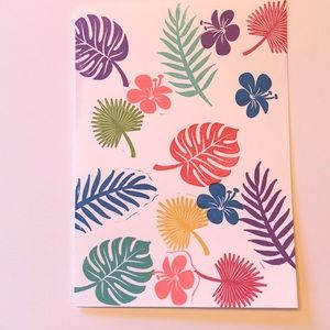 Homemade card with white envelope